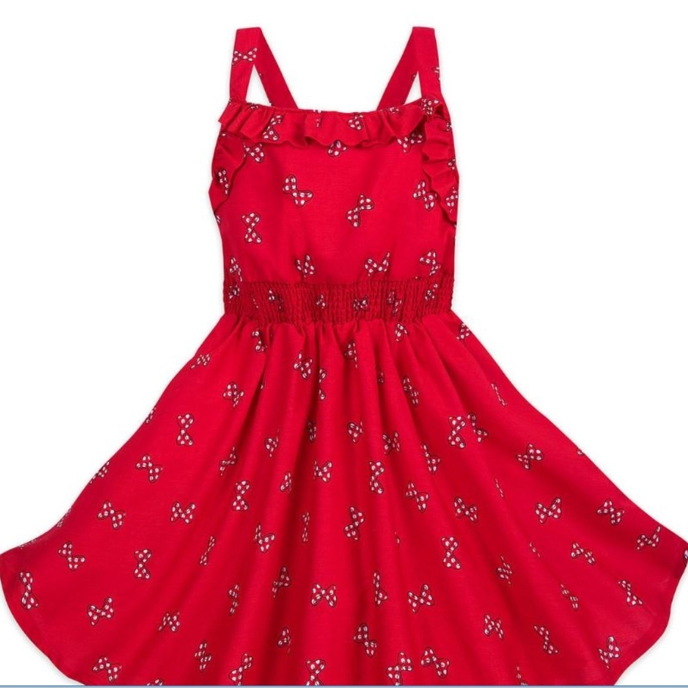 Minnie Mouse Polka Dot Bow Sundress for Girls